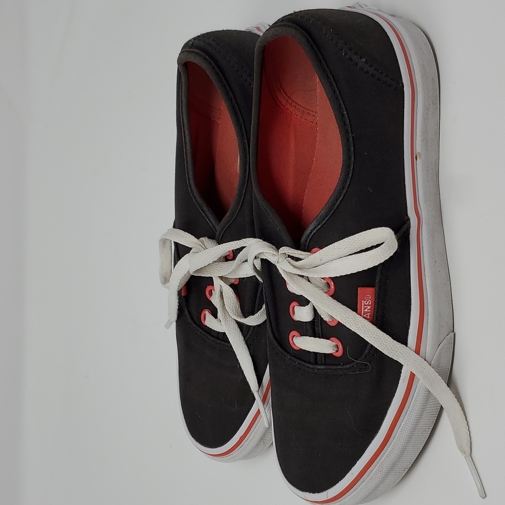 Unisex Vans Canvas Sneakers Women's Size 7 - Picture 3 of 6